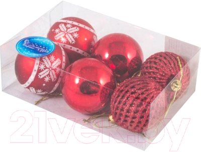 Набор шаров новогодних Волшебная страна SYCB17-013 / 003422 - фото