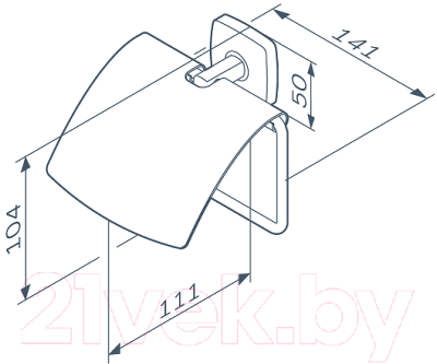 Держатель для туалетной бумаги AM.PM A90341422