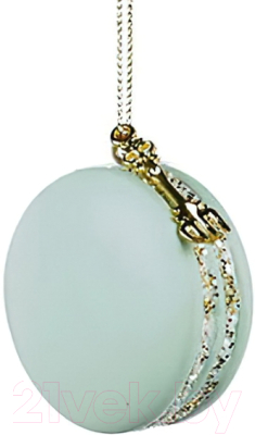 Елочная игрушка Goodwill Xmas 2020 Макарон зеленый / D 47136-2 - фото