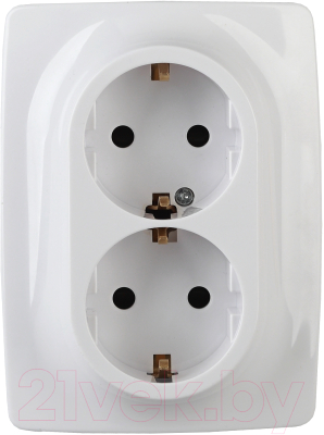 Розетка ЭРА Schuko 12-2106-01 / Б0031228 - фото