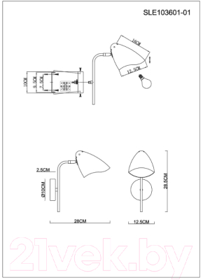 Бра Evoluce Satta SLE103601-01