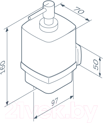 Дозатор встраиваемый в мойку AM.PM A9036922