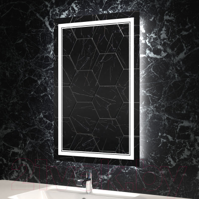 Зеркало Пекам Astra 2 80x100 / astra2-80x100 (с подсветкой)