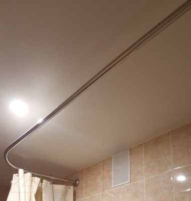 Карниз для ванны Aquatek Г-образный 160x70 / KARN-0000040