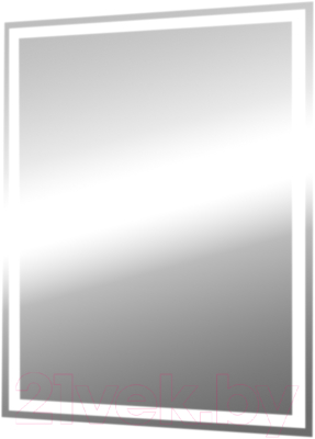 Зеркало Пекам Greta 60x100 / greta-60x100sp (с подсветкой, сенсором на прикосновение и подогревом) - фото