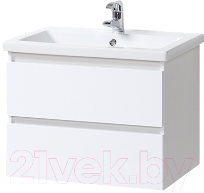 Тумба под умывальник Акваль Сиена 70 / СИЕНА.70.70.20.N - фото