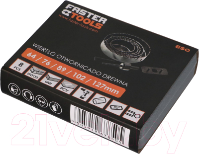 Набор коронок Faster Tools 850