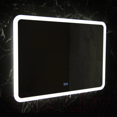 Зеркало Пекам Marta 80x120 / marta-80x120sp (с подсветкой, сенсором на прикосновение и подогревом)