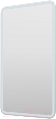 Зеркало Пекам Marta 1 60x90 / marta1-60x90spcl (с подсветкой, сенсором на прикосновение, подогревом и часами) - фото