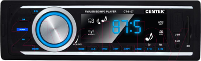 Бездисковая автомагнитола Centek CT-8107 - фото