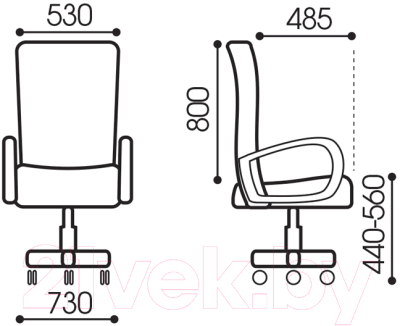 Кресло офисное Brabix Premium Stalker EX-609 Pro / 532416