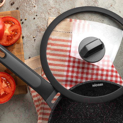 Крышка стеклянная Nadoba Dara 751614