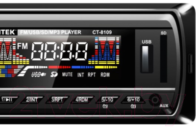 Бездисковая автомагнитола Centek CT-8109