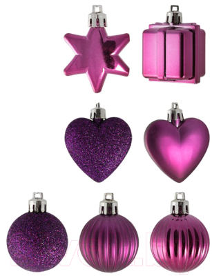 Набор елочных игрушек Волшебная страна Ассорти / 007442 - фото