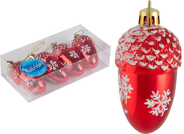 Набор елочных игрушек Волшебная страна Желудь / 007454