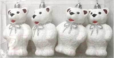 Набор елочных игрушек Волшебная страна Медвежата / 007463 - фото