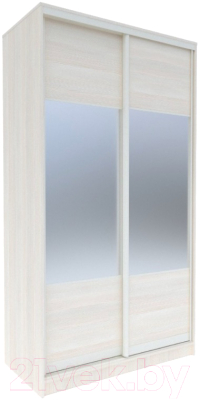 Шкаф-купе Евва 120 BBZ.01 / АЭП ШК.2 03 (бодега/бодега/жемчуг зерно) - фото