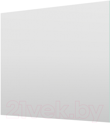 Зеркало Пекам Greta Fly 80x70 / GretaFly-80x70spcl (с подсветкой, сенсором на прикосновение, подогревом и часами) - фото