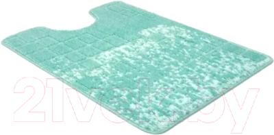 Коврик для туалета Shahintex Vintage SH V001 60x80 (мятный) - фото