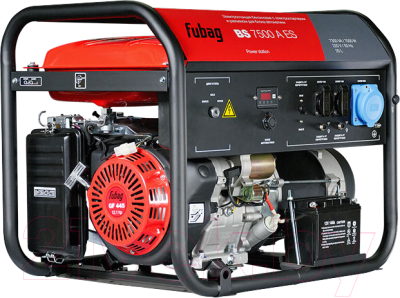 Бензиновый генератор Fubag BS 7500 A ES (641031)