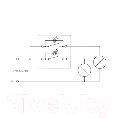 Выключатель Werkel W1120113 / a051186