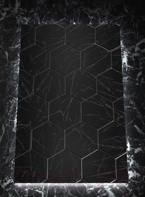 Зеркало Пекам Greta Fly 60x90 / GretaFly-60x90 (с подсветкой)