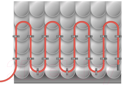 Греющий кабель для труб Rexant Extra Line / 51-0637