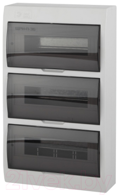 Бокс пластиковый ЭРА Simple ЩРН-П-36 / Б0041529 - фото