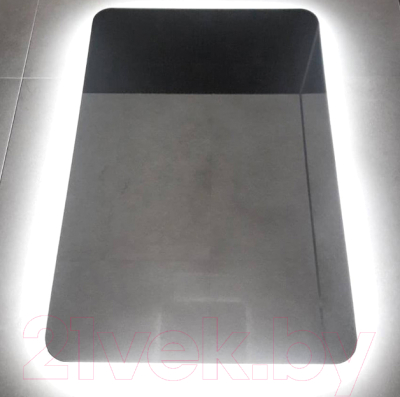 Зеркало Пекам Marta Fly 80x100 / MartaFly-80x100d (с подсветкой и сенсором на взмах руки)