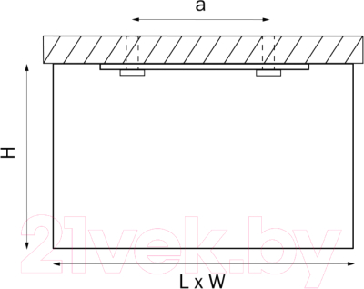 Комплект точечных светильников Lightstar Rullo 2xHP16 214866