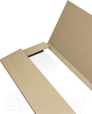 Зеркало Континент Белое 45x160