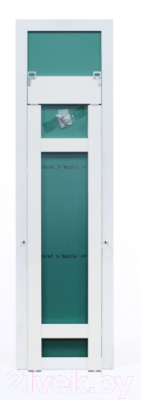 Зеркало Континент Белое 45x160