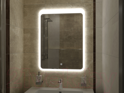 Зеркало Континент Lacio Led 60х80