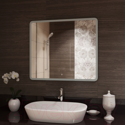 Зеркало Континент Demure Led 80x70