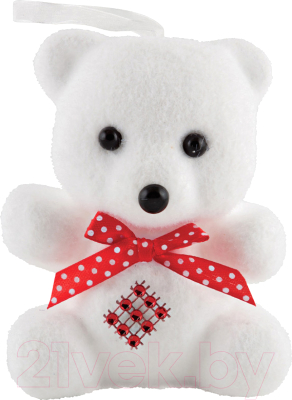 Елочная игрушка Волшебная страна Медвежонок / 007562 - фото