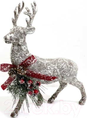 Фигура под елку Merry Bear Новогодний олень / E29-H21114 - фото