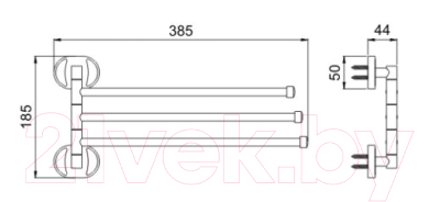 Держатель для полотенца Potato P2913