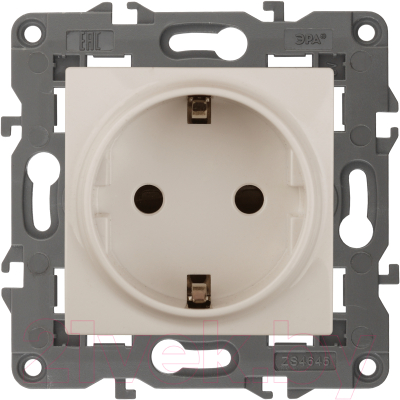 Розетка ЭРА Schuko 14-2101-02 / Б0034265 - фото