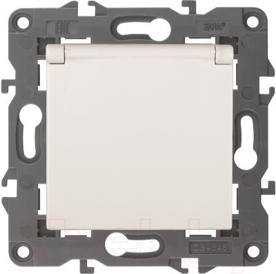 Розетка ЭРА Schuko 14-2103-02 / Б0034279 - фото