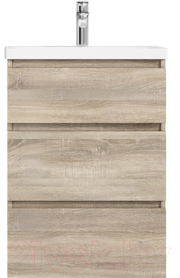 Комплект мебели для ванной AM.PM Gem S BK91GC