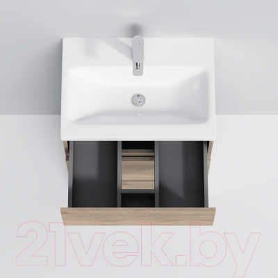 Комплект мебели для ванной AM.PM Gem S BK91GC