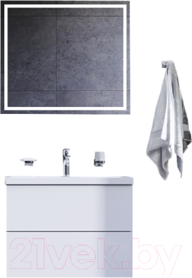 Комплект мебели для ванной AM.PM Gem BK90GA - фото