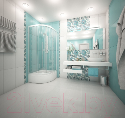 Душевой уголок МетаКам Classic 90x90 / ШПS_011745 (прозрачное стекло)