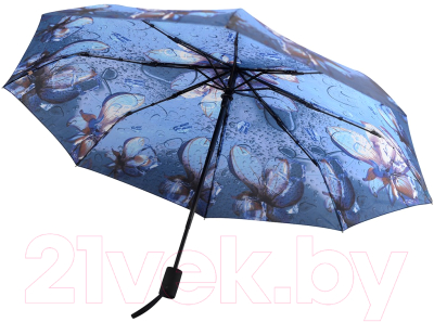 Зонт складной Мультидом Дыхание дождя / FX24-51