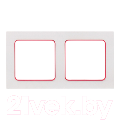 Рамка для выключателей и розеток EKF PROxima Стокгольм / EXM-G-305-20 - фото