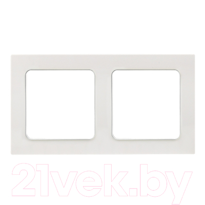 Рамка для выключателей и розеток EKF PROxima Стокгольм / EXM-G-303-10 - фото