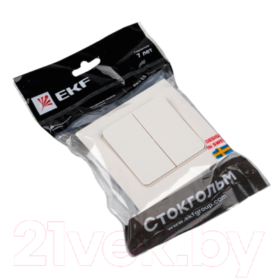 Выключатель EKF PROxima Стокгольм / EXV10-023-10