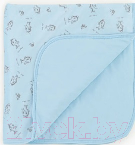 Плед для малышей Топотушки Дельфины / 17/7 - фото