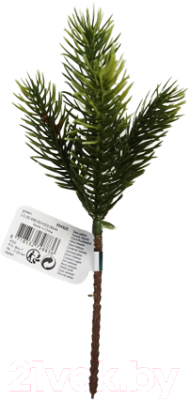 Ветка новогодняя GreenDeco 684925 - фото