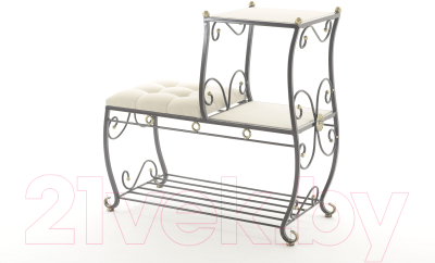 Банкетка AMC 8(800)23 с этажеркой